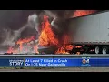 Massive Flaming Wreck On Florida Highway Kills At Least Seven
