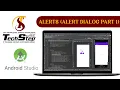 Lecture 31 Alerts Alert Dialog Part 1 Android Studio TechStep Sahiwal