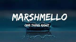 Download Marshmello \u0026 Kane Brown - One Thing Right (Lyrics) MP3