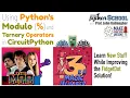 Python Modulo and Ternary Operators LED Patterns CircuitPython School