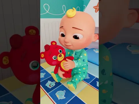 JJ and His Favorite Teddy Bear! 🧸 #cute #kids #cocomelon