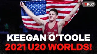 Keegan O Toole s made a statement at 2021 U20 Worlds