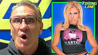 Ken Shamrock SHOOTS on Terri Runnels Brian Christopher Ahmed Johnson Bruce Prichard FIRING LINE
