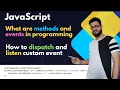 Custom Events in JavaScript Explained dispatchEvent addEventListener