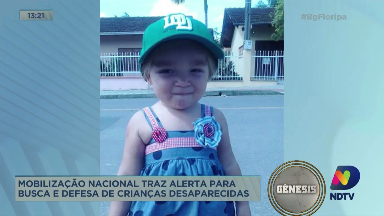 Mobilização nacional traz alerta para busca e defesa de crianças desaparecidas
