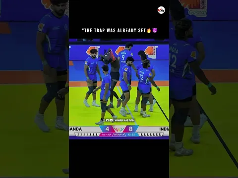 Chain Tackle trap 🔥👿 #winnerkabaddi