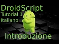 Droidscript - tutorial 1