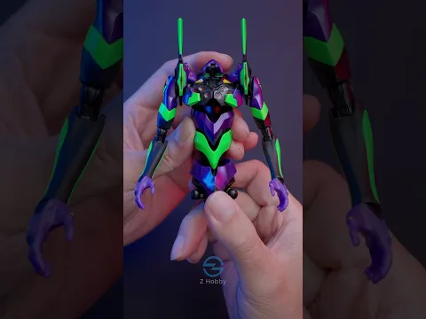 Building the EVA-01 in 12 Seconds! #shorts