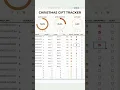 Christmas Gift Tracker