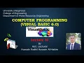Computer Programming visual Basic 6 0 Control Structures Hussain Fadhil Hussain 2022