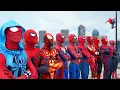 Download Lagu What If 10 SPIDER-MAN in 1 HOUSE ??? || Hey All SuperHero , Go To Trainning Nerf Gun !!