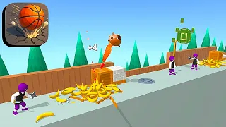 Bounce Dunk - All Levels Gameplay (Part 283) | Android & iOS