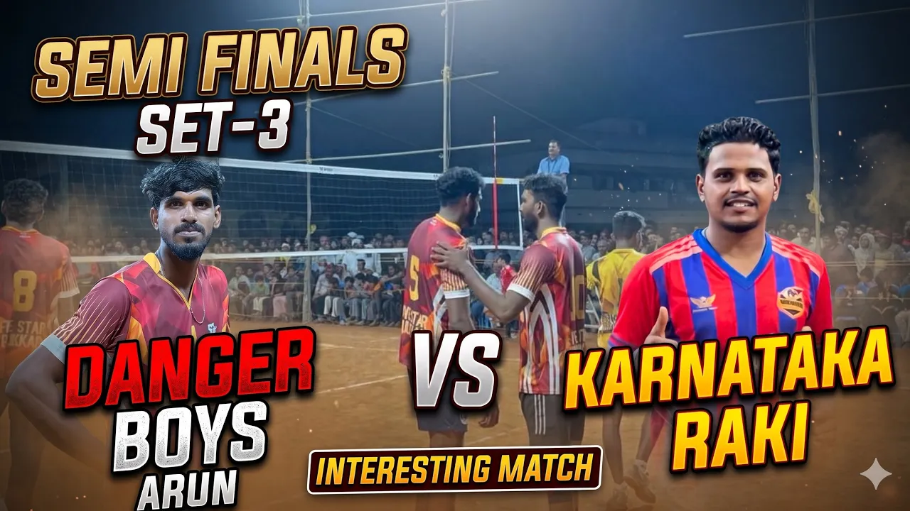 Thrilling 💥Final Set 3! Danger Boys vs Team Karnataka | Wayanad Volleyball 2026 | Firevolleyball
