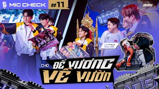 MIC CHECK #11: SGP - FPT: CHO ĐẾ VƯƠNG VỀ VƯỜN | AOGW26