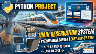 Train Reservation System Python OOP Project Presentation Complete Explanation