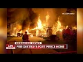 Fire destroys home 2 vehicles near Fort Pierce