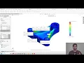SolidWorks Static Simulation FEA Studies for Revision Management