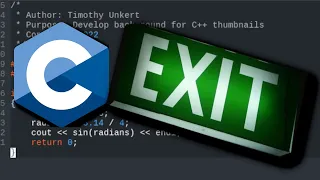 C Programming Tutorial - Exit Out of Void Function With Return Example 2