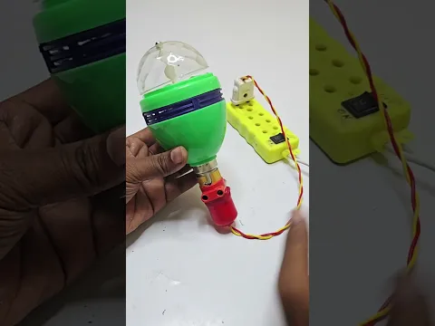 डिस्को बल्ब घूम नहीं रहा 😱 कैसे करें Repair? 💡 #DiscoBulb #BulbRepair #Shorts