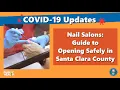 Nail Salons Guide to Opening Safely in Santa Clara County