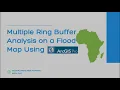 How to use Multiple Ring Buffer Tool Using ArcGIS pro on a Flood mapping Analysis