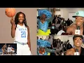 MICHAELA ONYENWERE S GRANDMA STEALS THE SHOW WITH DANCE AS MICHAELA GETS DRAFTED INTO THE WNBA