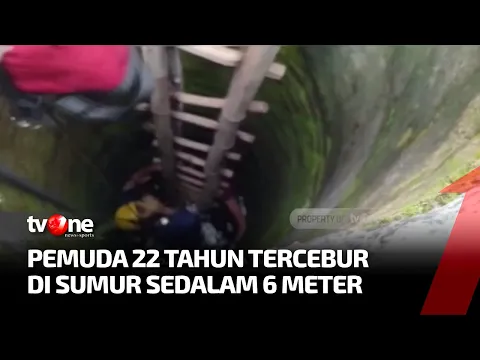 Dramatis! Evakuasi Tercebur Sumur di Bojonegoro