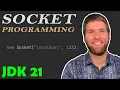 Java Network Sockets Virtual Threads Cool