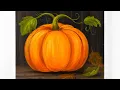 How to paint pumpkin Pumpkin Painting Ideas Painting Tutorial for Beginners