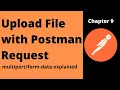 How to send - data request file using Postman The K Academy
