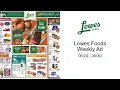 Lowes Foods Weekly Ad -