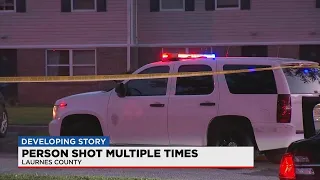 One person shot multiple times in shooting in Laurens