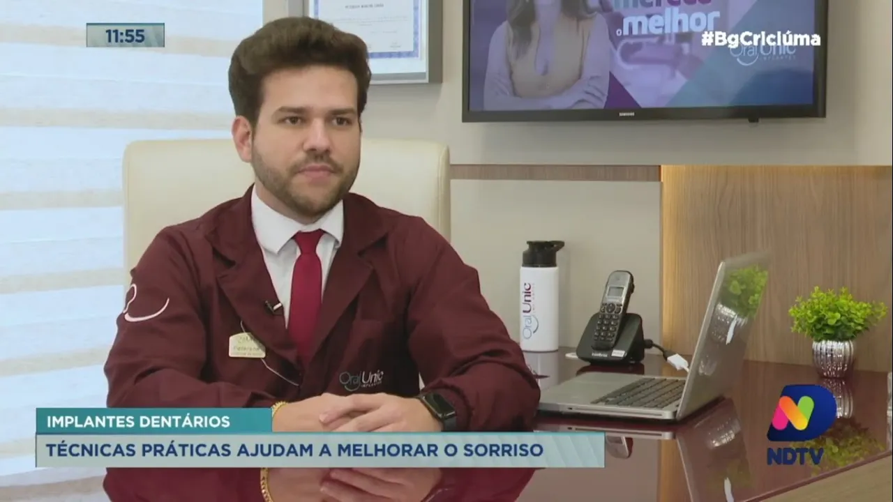 Implantes dentários melhoram autoestima e qualidade de vida