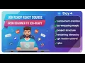 Job Ready React Course Component Rules Structure Day 4 Build Like a Pro
