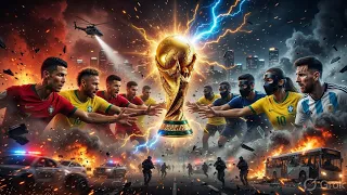 🏆 FIFA World Cup Trophy Heist! 😱 Ronaldo vs Masked Messi Final Battle! 🏆🔥