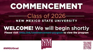 NMSU Undergraduate Commencement - Spring 2026