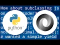 Python JSON serialize a Decimal object