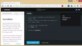 Codecademy Getting Started with Programming 24