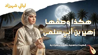  من أصدق ما قاله زهير بن أبي سلمى عن الفراق  سيصيب قلبك مباشرة   قصيدة خالدة بصوت أنثوي ساحر     دندنها