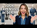 Denim Outfit Ideas That Scream Quiet Luxury