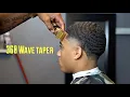 FRESHEST 360 WAVE HAIRCUT TUTORIAL HIGH BURST TAPER