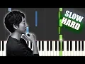 Download Lagu River Flows In You - Yiruma | SLOW HARD PIANO TUTORIAL + SHEET MUSIC by Betacustic