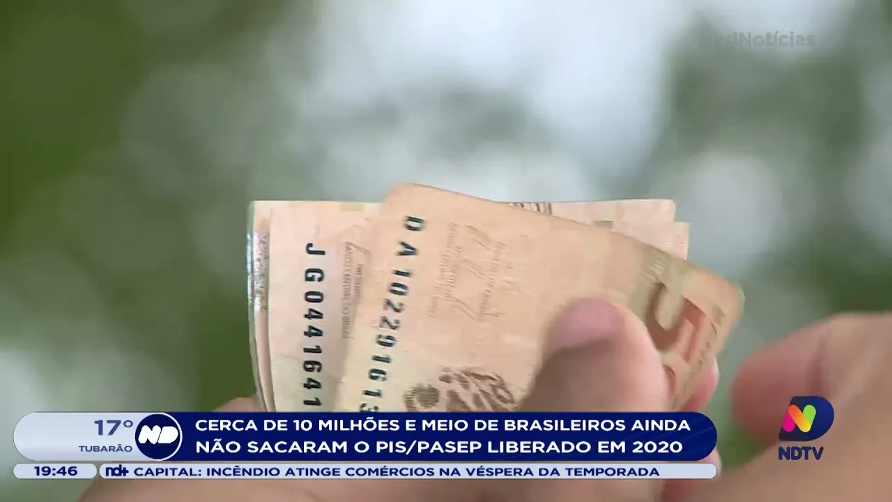 Cerca de 10 milhões e meio de brasileiros ainda não sacaram o PIS/PASEP liberado em 2020