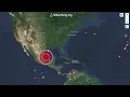 North America Live Lightning Strike In Real Time powered by Blitzortung org
