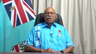 Hon. Prime Minister Sitiveni Rabuka delivers his Fiji Day Message to the Nation