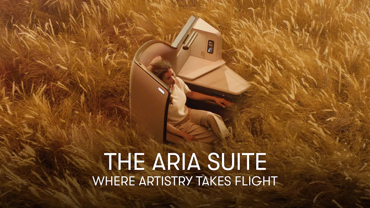 cathaypacific — Cathay Pacific — The Aria Suite Business Class (YouTube video ad)