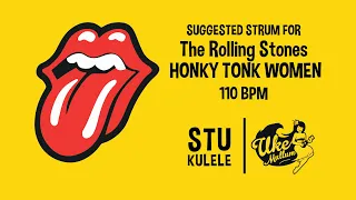 Download The Rolling Stones - Honky Tonk Women // Ukulele Strum + Riff MP3