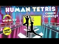 HUMAN TETRIS 2 Players Immersive Interactive Warm Up Viral Interactive Game Couple Challenge