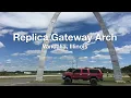 Gateway Arch Replica Vandalia Illinois Roadside Interest