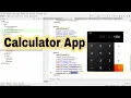 Design Calculator In Android Studio Using Grid View Layout